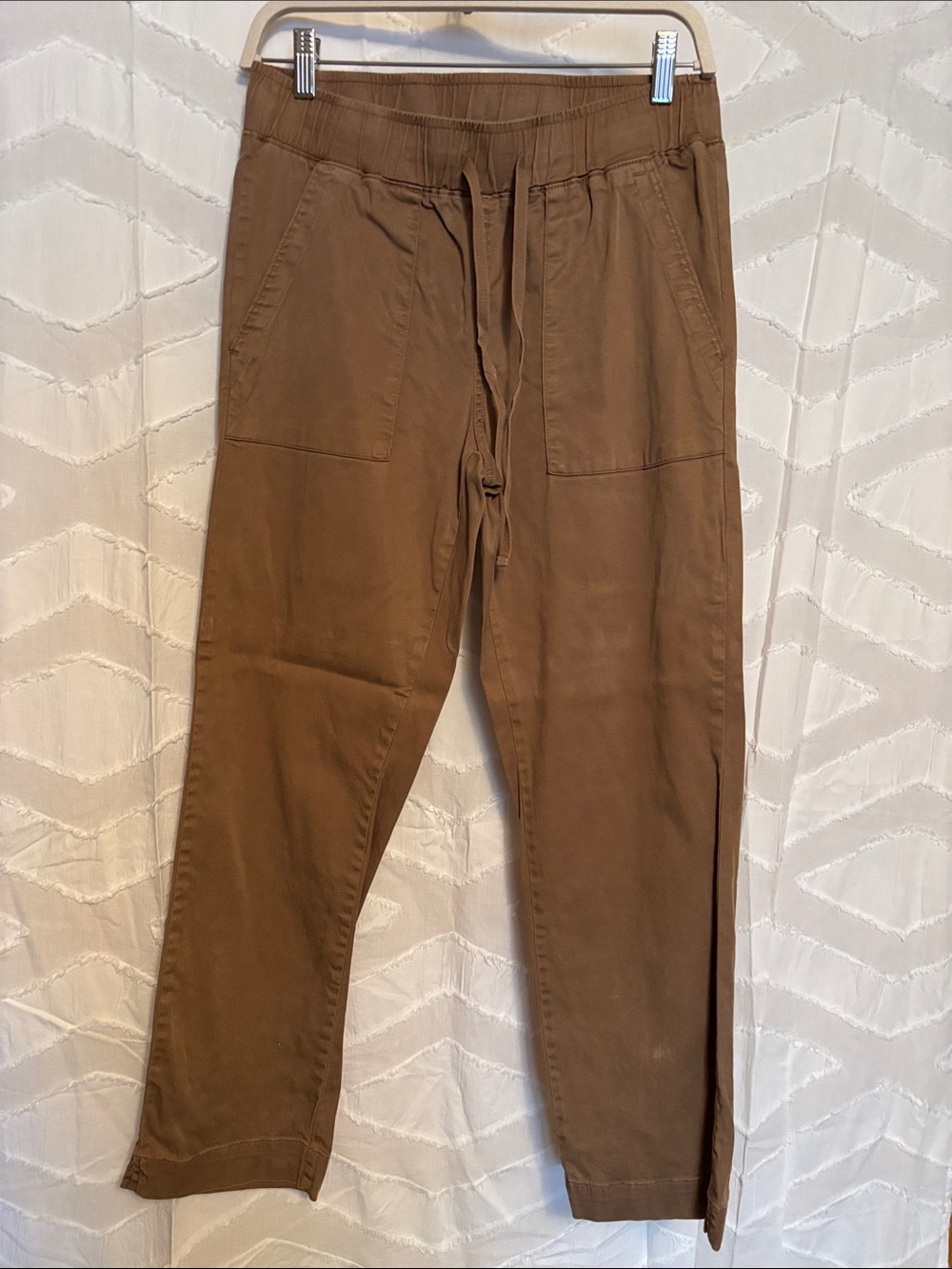 Buffalo David Bitton women’s Brown Drawstring Chinos